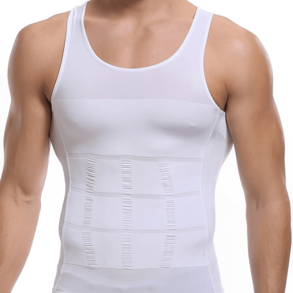 Camisa de Compressão Masculina Fit Shape Pro® Ultrafina: Postura e Modelagem Corporal