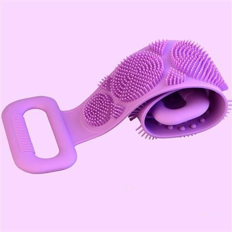 Escova de Banho e Massagem em Silicone